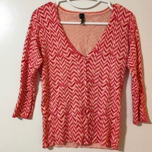 Spring chevron cardigan